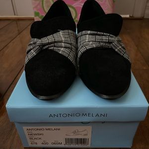 Antonio Melani Black Loafer SZ 6.5 *NIB*